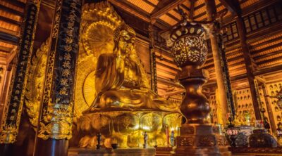 inside bai dinh pagoda
